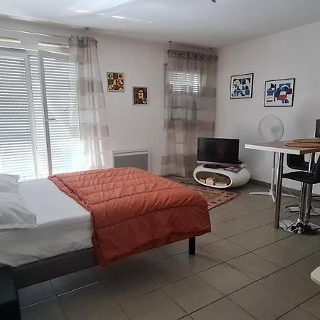 Beau Studio Tout Confort Au Calme Avec Parking . Leilighet Villeurbanne Eksteriør bilde