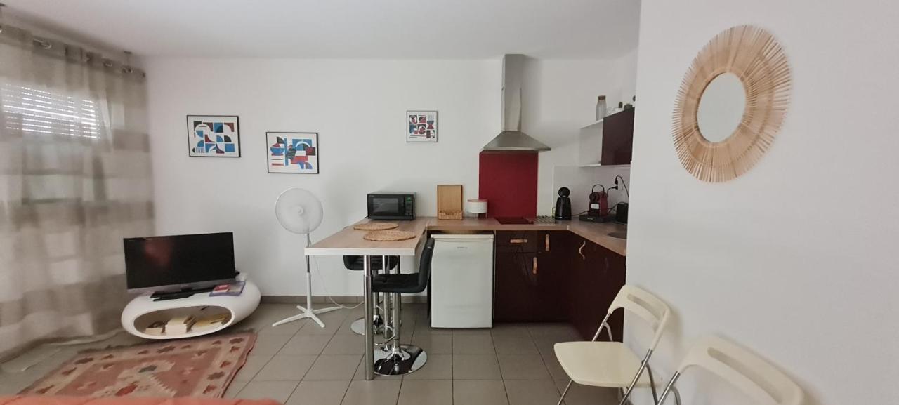 Beau Studio Tout Confort Au Calme Avec Parking . Leilighet Villeurbanne Eksteriør bilde