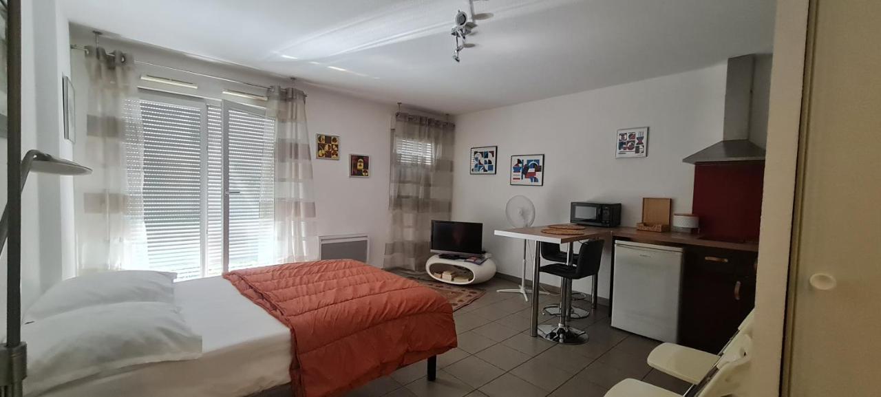 Beau Studio Tout Confort Au Calme Avec Parking . Leilighet Villeurbanne Eksteriør bilde